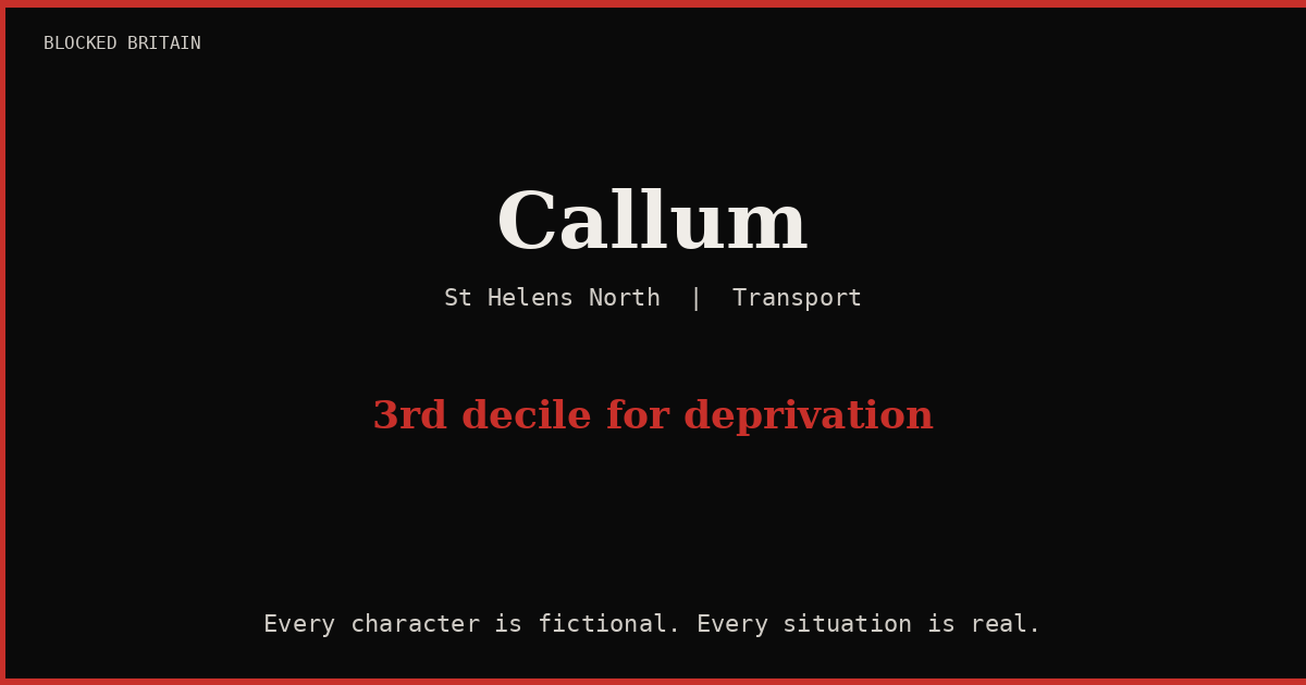 Callum's Story episode artwork