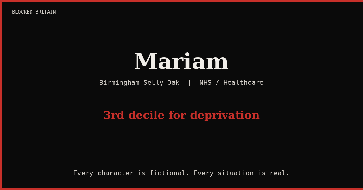 Mariam's Story episode artwork