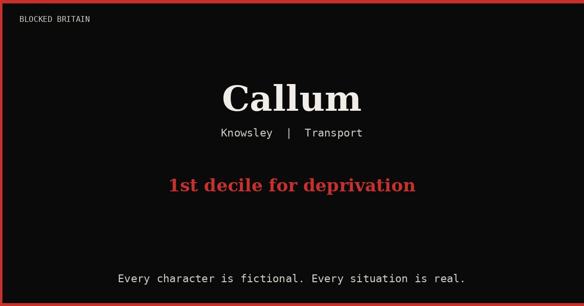 Callum's Story episode artwork