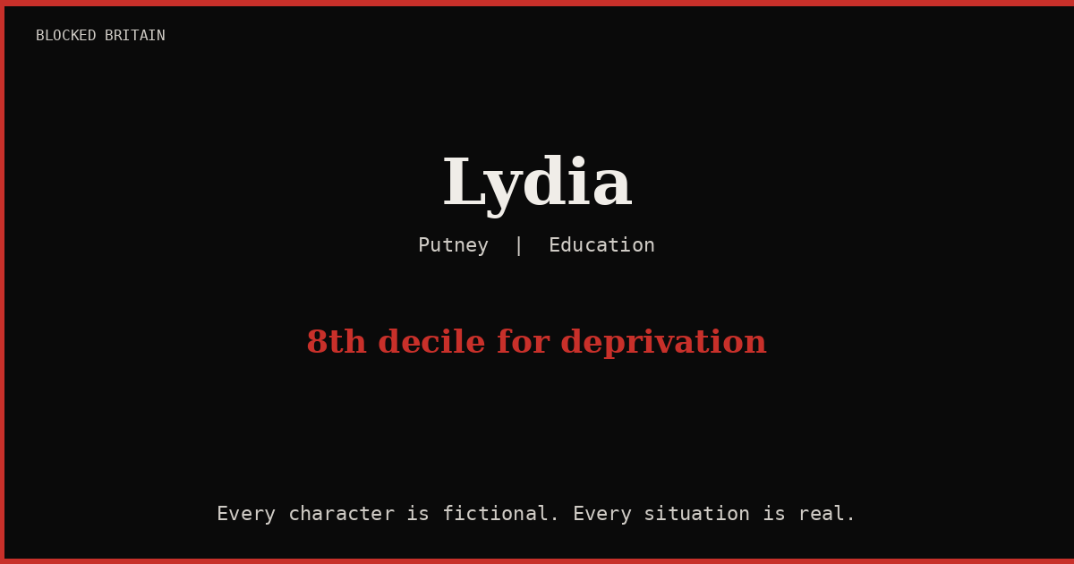 Lydia's Story episode artwork