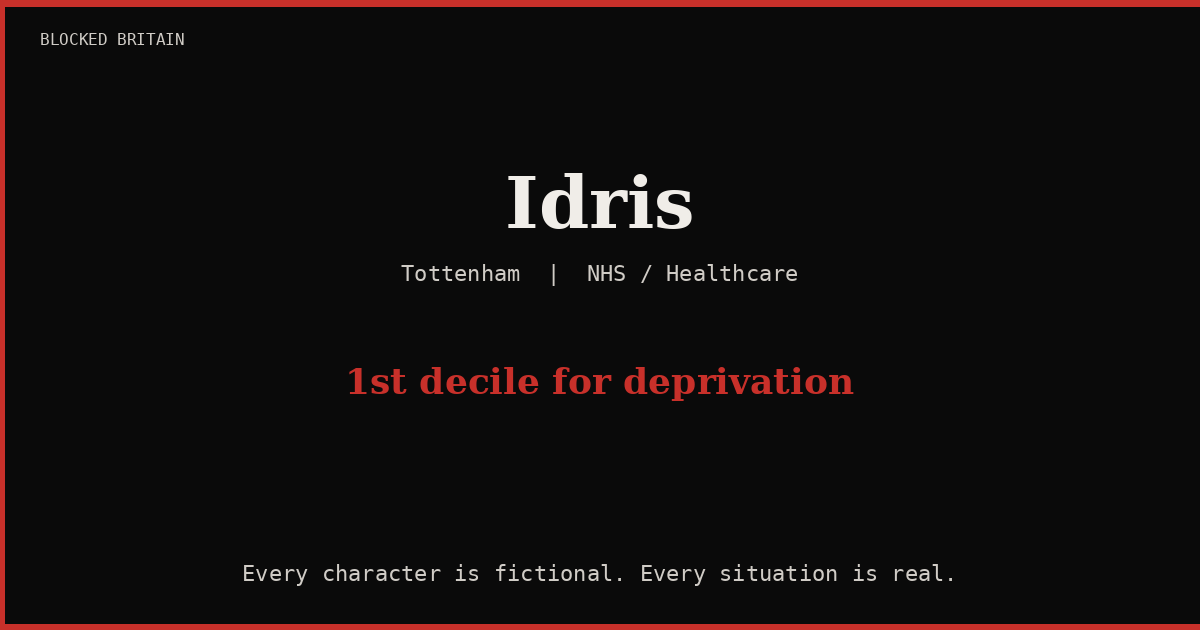 Idris's Story episode artwork