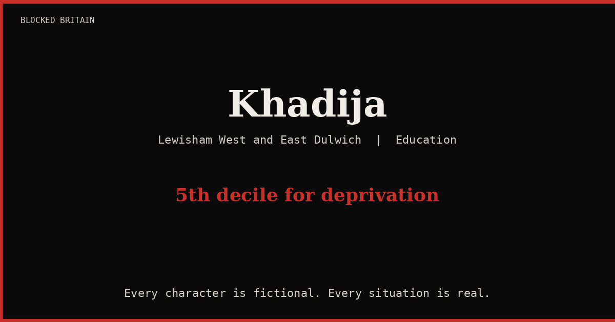 Khadija's Story episode artwork