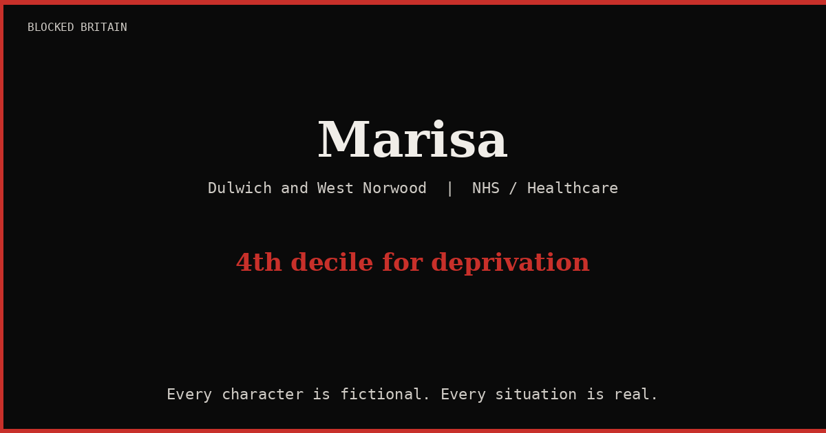 Marisa's Story episode artwork