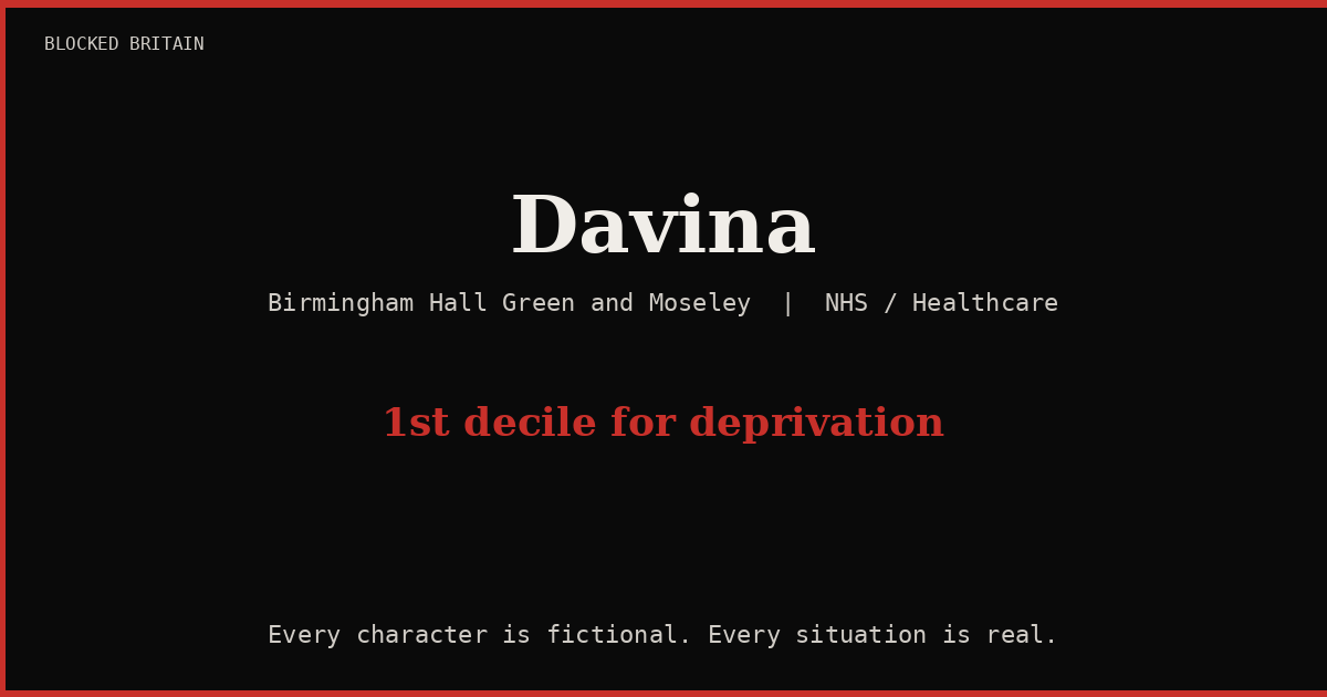 Davina's Story episode artwork
