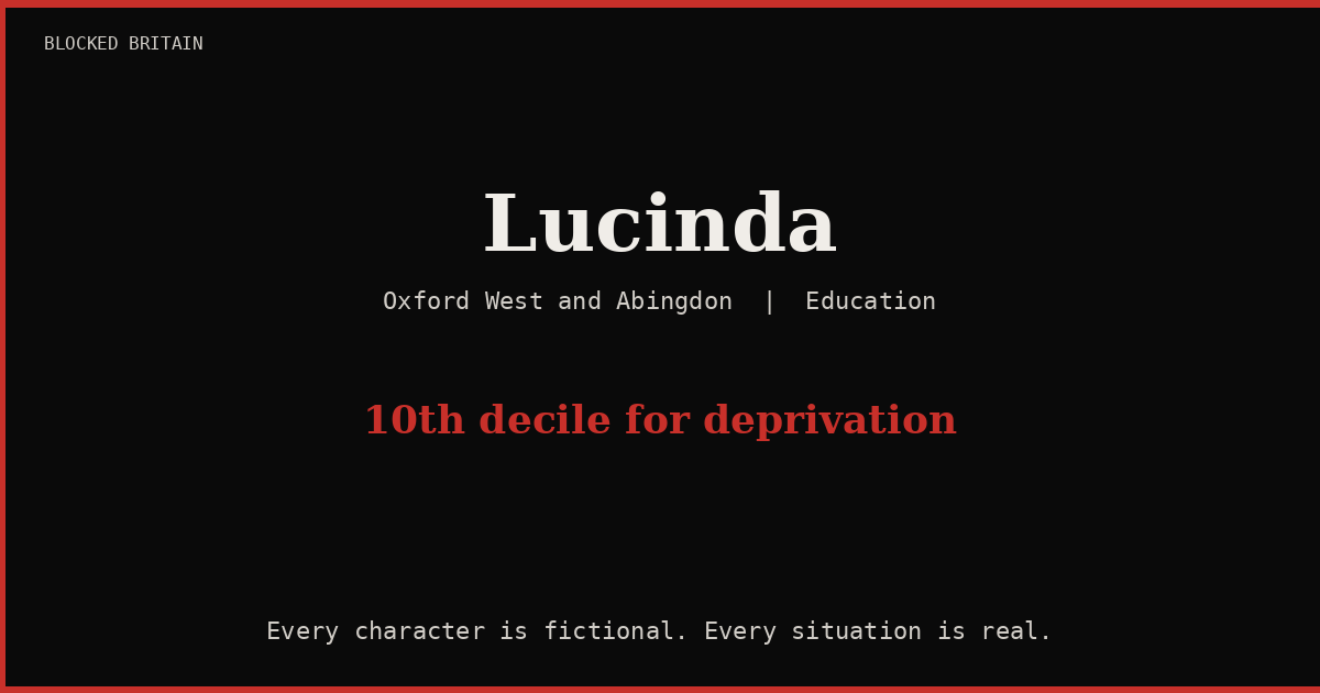 Lucinda's Story episode artwork