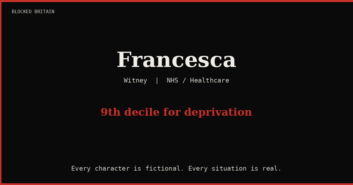 Francesca's Story episode artwork