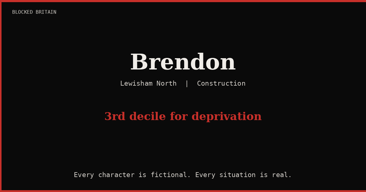 Brendon's Story episode artwork